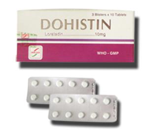 Dohistin (Loratadin) 10mg Đông Nam (H/30v)