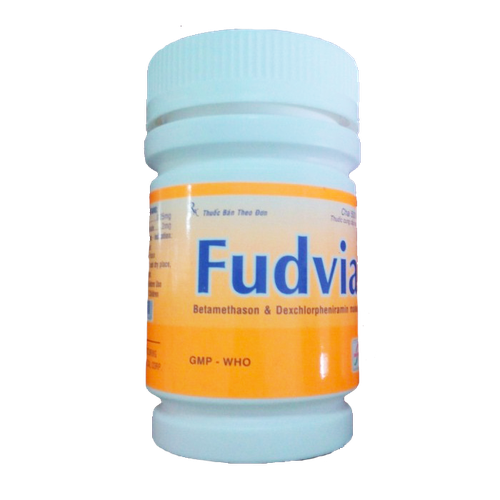 Fudvia (Betamethason, Dexclorpheniramin) Đông Nam (C/500v)