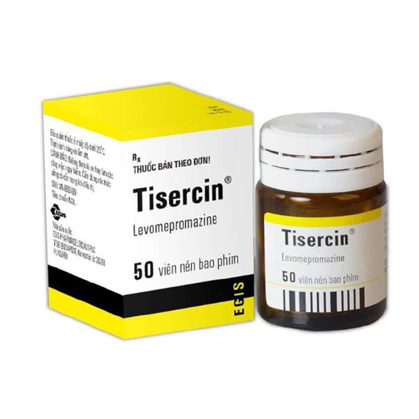 Tisercin (Levomepromazine) 25mg Egis (C/50v)
