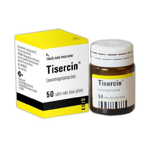 Tisercin (Levomepromazine) 25mg Egis (C/50v)