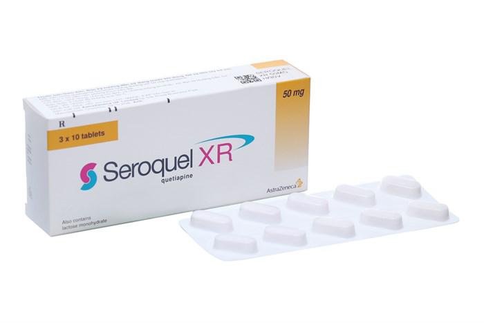 Seroquel XR (Quetiapina) 50mg Astrazeneca (H/30v)