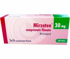 Mirzaten (Mirtazapine) 30mg KRKA (H/30v)