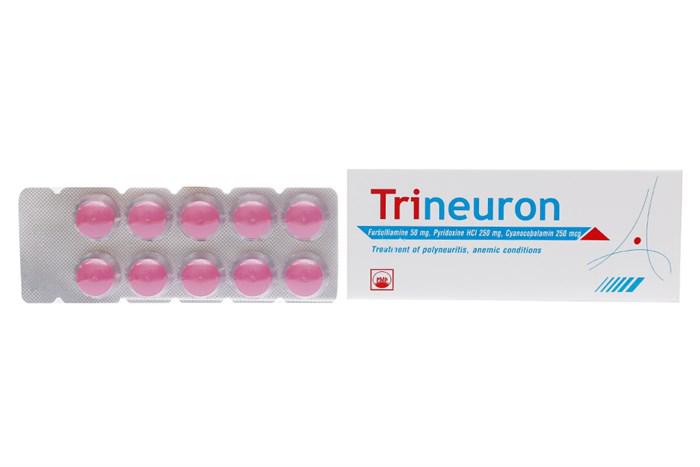 Trineuron (Vitamin B12-B6,  Fursultiamine) Pymepharco (H/50v)