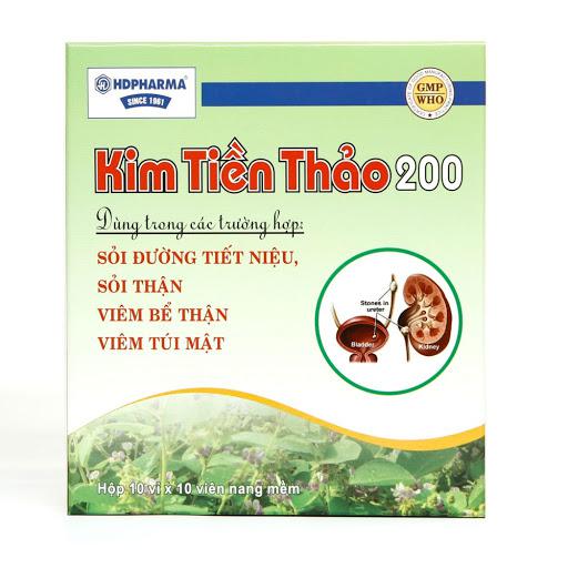 Kim Tiền Thảo 200mg HD Pharma (H/100v)