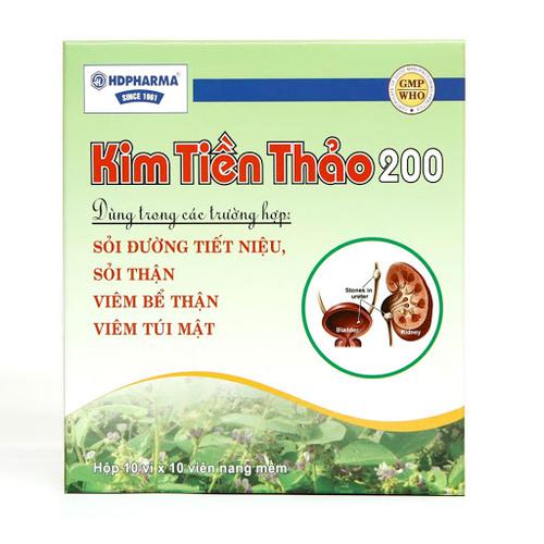 Kim Tiền Thảo 200mg HD Pharma (H/100v)