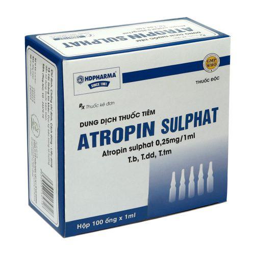 Atropin Sulfat HD Pharma (H/100 Ống)