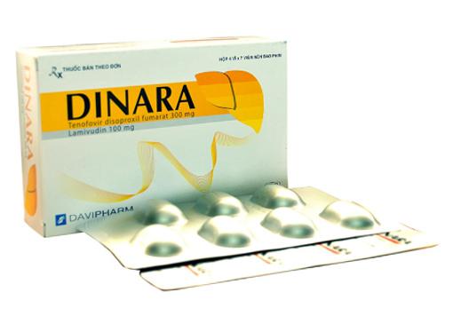 Dinara (Tenofovir, Lamivudin) Davi Pharm (H/28v)