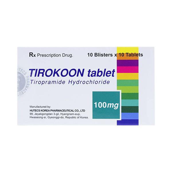 Tirokoon 100 (Tiropramide) Korea (H/100v)