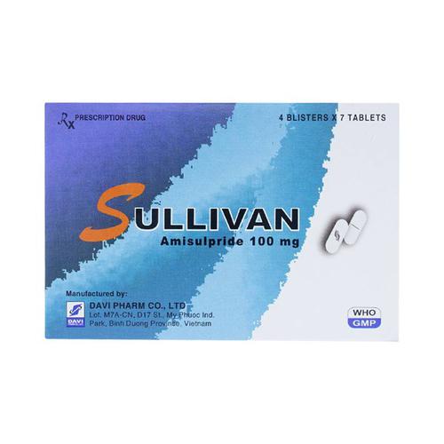 Sullivan 100mg (Amisulpirid) Davi Pharm (H/28v)