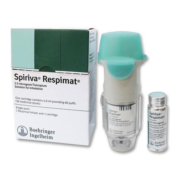 Spiriva Respimat (Tiotropium) Boehringer (H/1lọ)