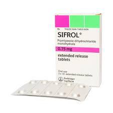 Sifrol (Pramipexole) 0.75mg Boehringer (H/30v)