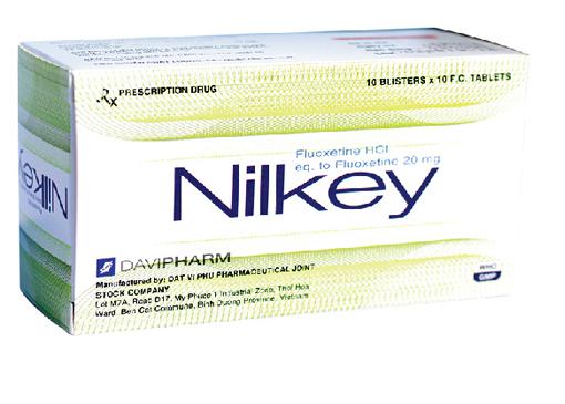 Nilkey (Fluoxetin) Davipharm (H/100v)