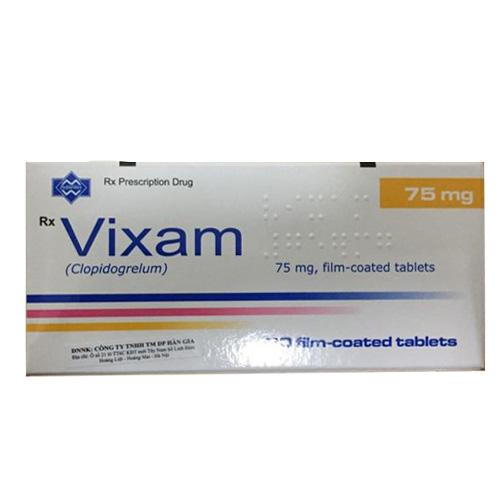 Vixam (Clopidogrelum) 75mg Polfarmex (H/30v)