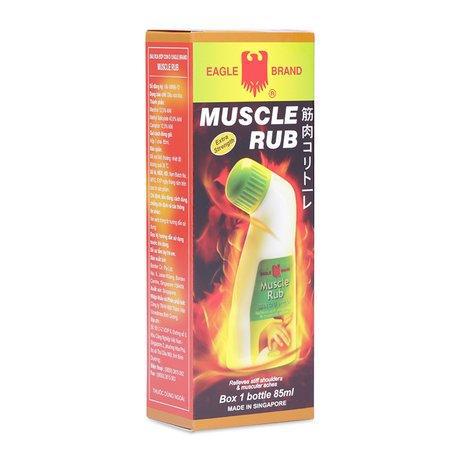 Dầu Nóng Xoa Bóp Dạng Lăn Eagle Muscle Rub (C/85ml)