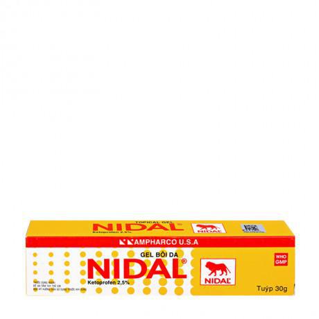 Nidal (Ketoprofen) Ampharco (Tuýp 30gr)