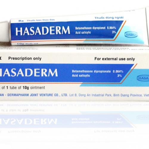 Hasaderm Hasan (Lốc/10 Tuýp/10gr)