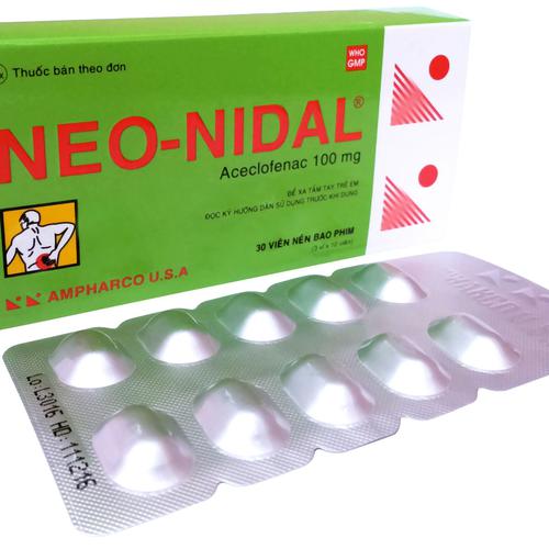 Neo-Nidal (Acetaminophen) 100mg Ampharco (H/30v)