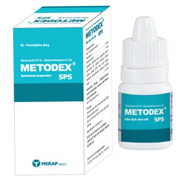 Metodex SPS (Tobramycin, Dexamethason) Merap (Lốc/10chai/5ml)