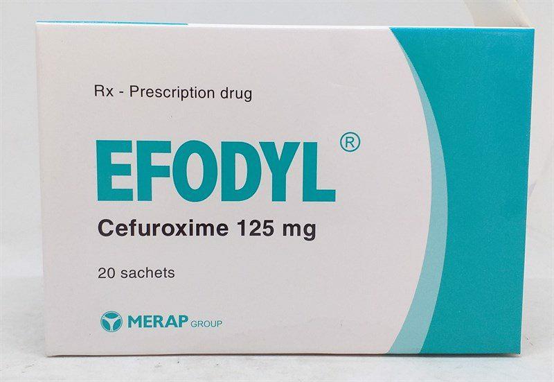 Efodyl (Cefuroxim) 125mg Merap (H/20g)