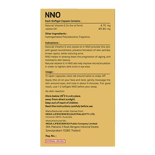 Nno Nourishing Night Oil Blister Mega (Hộp 3 Vỉ X 10 Viên)
