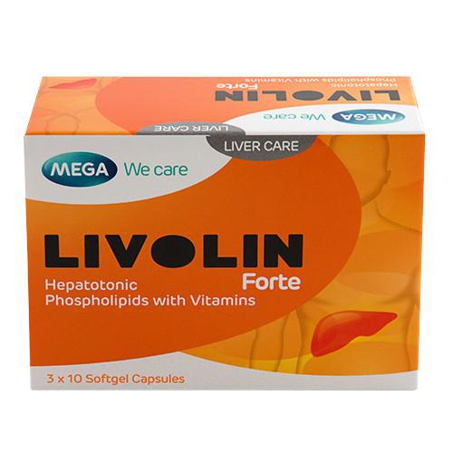 Livolin Forte (Phospholipid, Vitamin) Mega (H/30v)