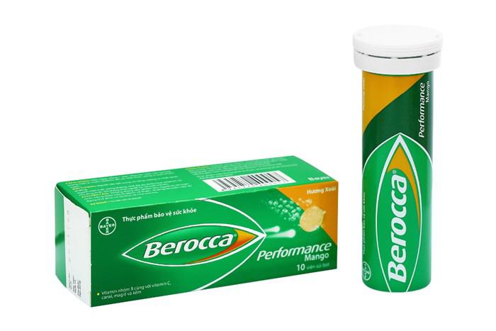 Berocca Performance Mango vị xoài bayer (t/10v)