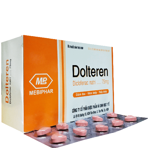 Dolteren (Diclofenac) 75mg Mebiphar (H/100v)