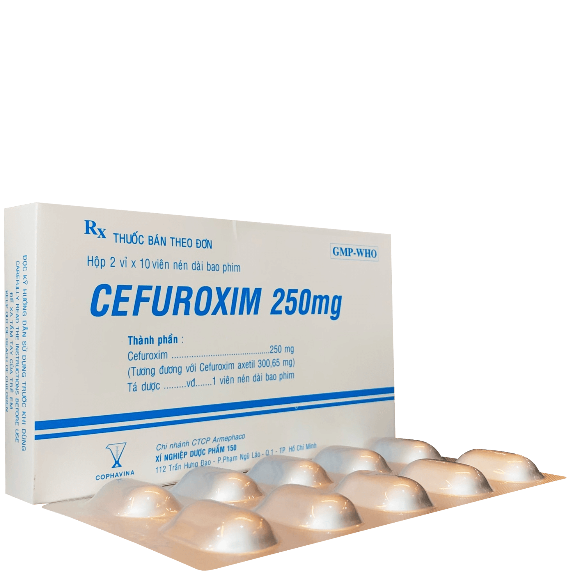 Cefuroxim 250mg Armephaco (H/20v)