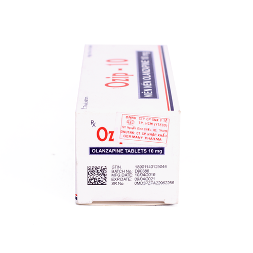 Ozip 10 (Olanzapine) Medley (H/100v)
