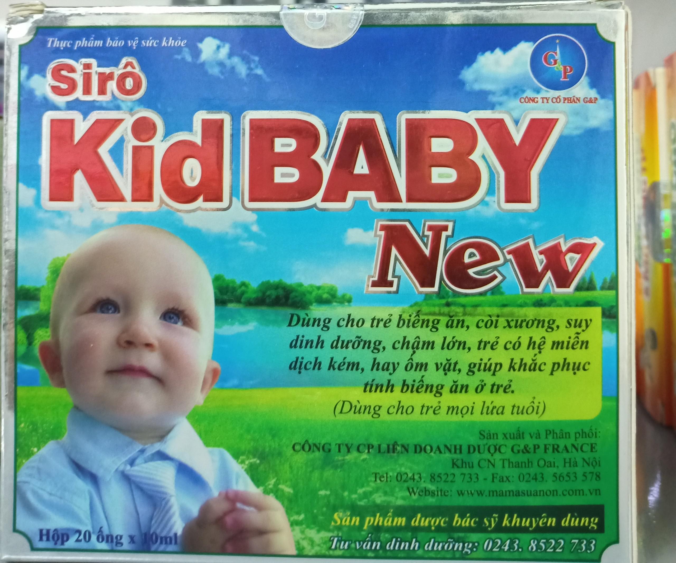 Siro Kid Baby New Gppharma (H/20o/10ml)