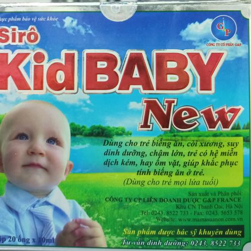 Siro Kid Baby New Gppharma (H/20o/10ml)