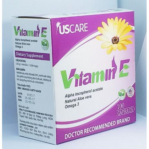Uscare Vitamin E Techpharma (H/100v) (Tím)