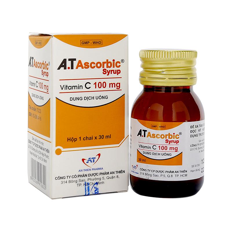 A.T Ascorbic Syrup An Thiên (C/30ml)