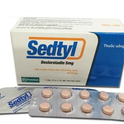 Sedtyl (Desloratadin) 5mg BV Pharma (H/100v)