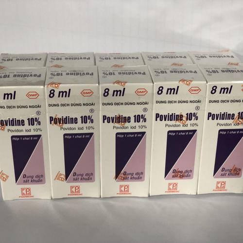 Povidine 10% - Pharmedic (Lốc/10c/8ml)