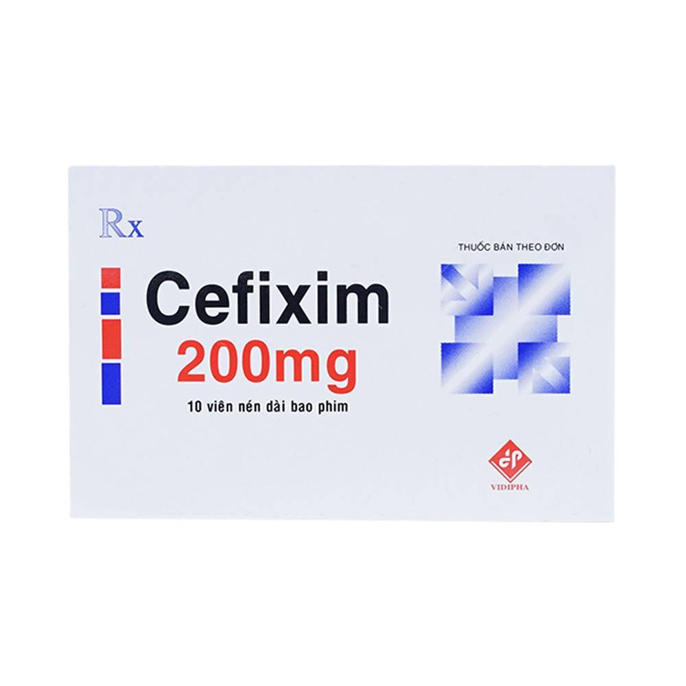 Cefixim 200mg Vidipha (H/10v)