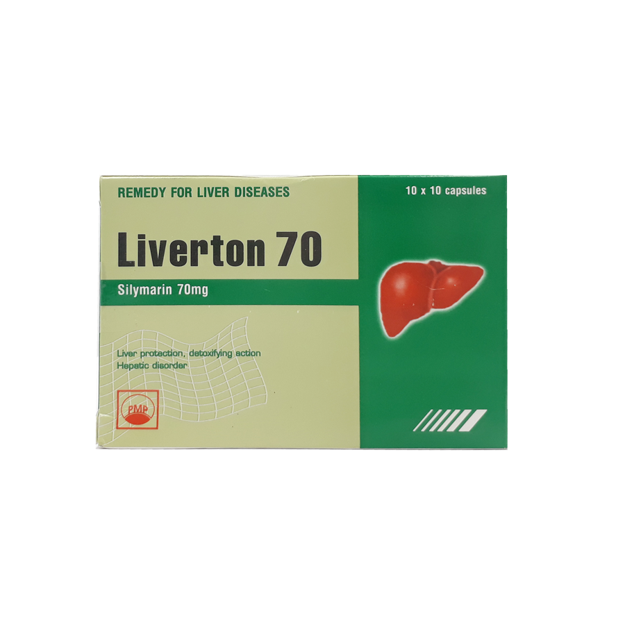 Liverton 70 (Silymarin) Pymepharco (H/100v)