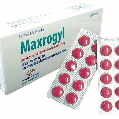 Maxrogyl (Spiramycin, Metronidazol) Hadiphar (H/20v)