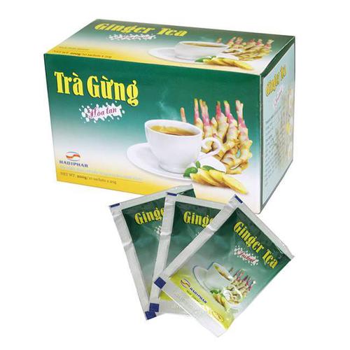Trà Gừng Hadiphar (H/10g/20gr) (Xanh)