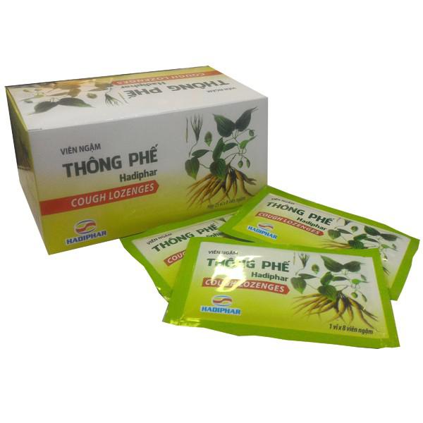 Viên Ngậm Thông Phế Hadiphar (H/200v)