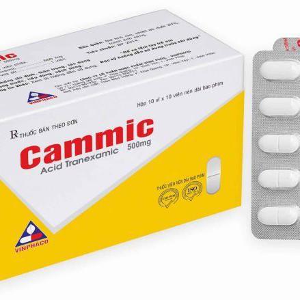 Cammic 500mg (Acid Tranexamic) Vinphaco (H/100v)