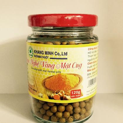 Nghệ Viên Vàng Mật Ong Khang Minh (C/120gr)