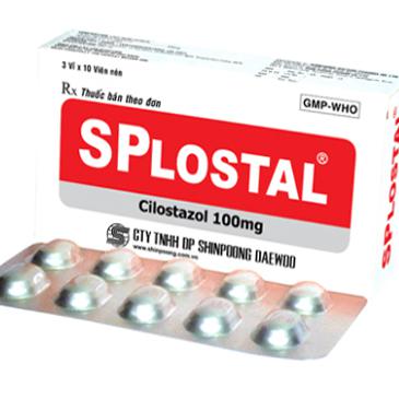 Splostal (Cilostazol) 100mg Shinpoong (H/30v)