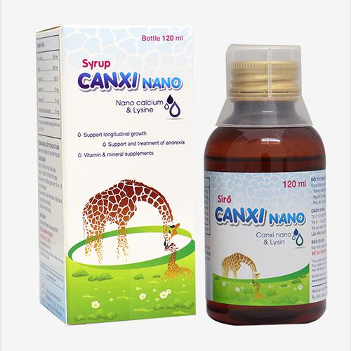 Siro Canxi Nano Mediphar (C/120ml)