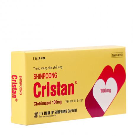 Cristan (Clotrimazol) 100mg Shinpoong (H/6v)