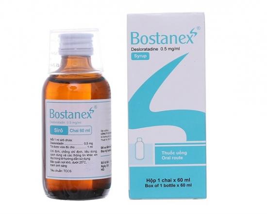 Bostanex Syrup (Desloratadine) 5mg Boston (C/60ml)