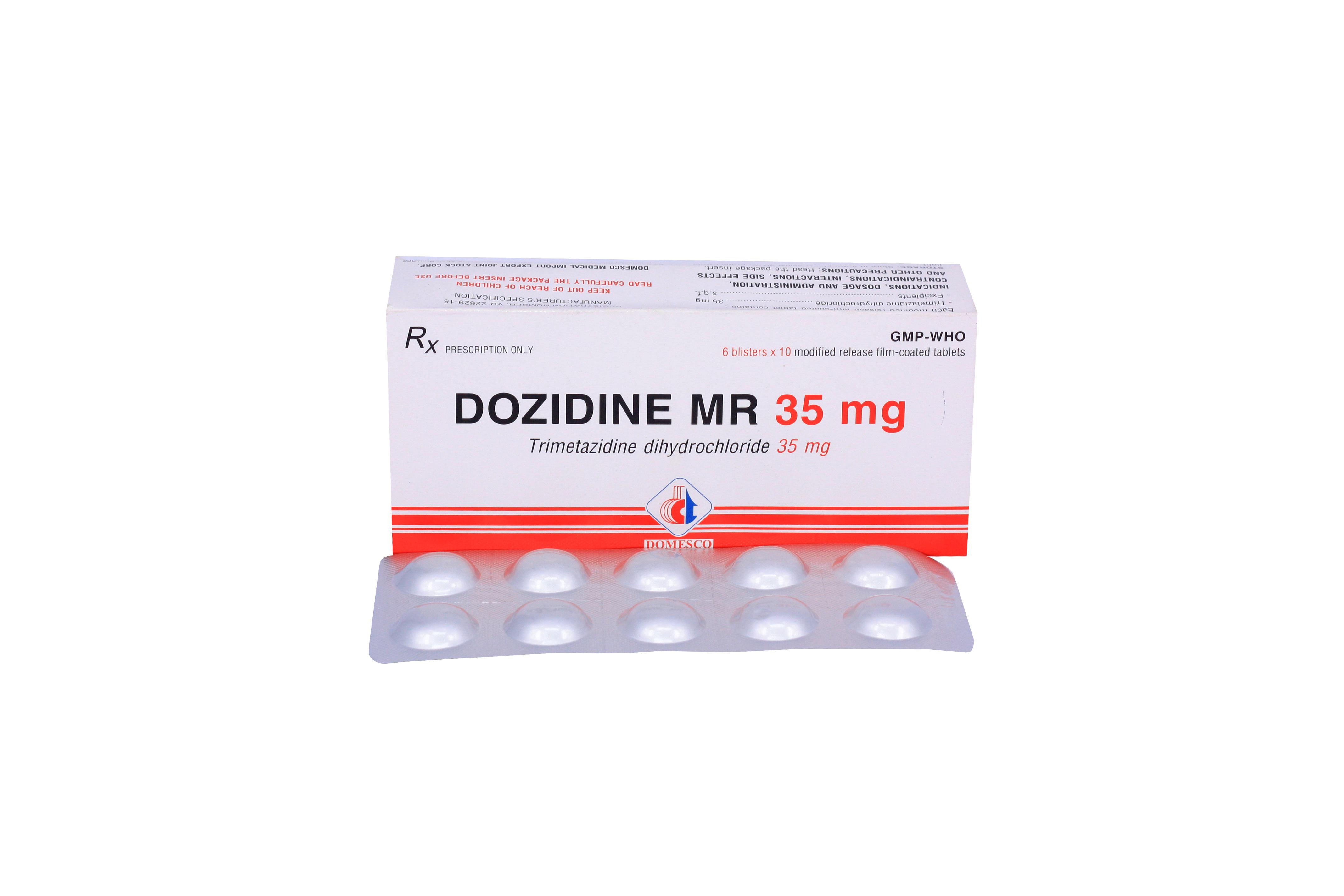Dozidine 35 (Trimetazidin) Domesco (H/60v)