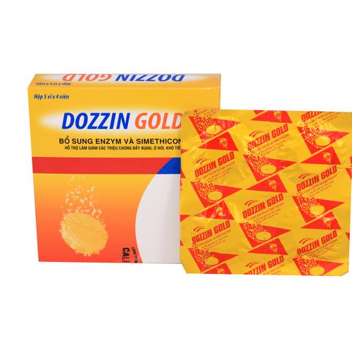 Dozzin Gold (Papain, Alpha amylase, Simethicone) Diamond (H/20v)