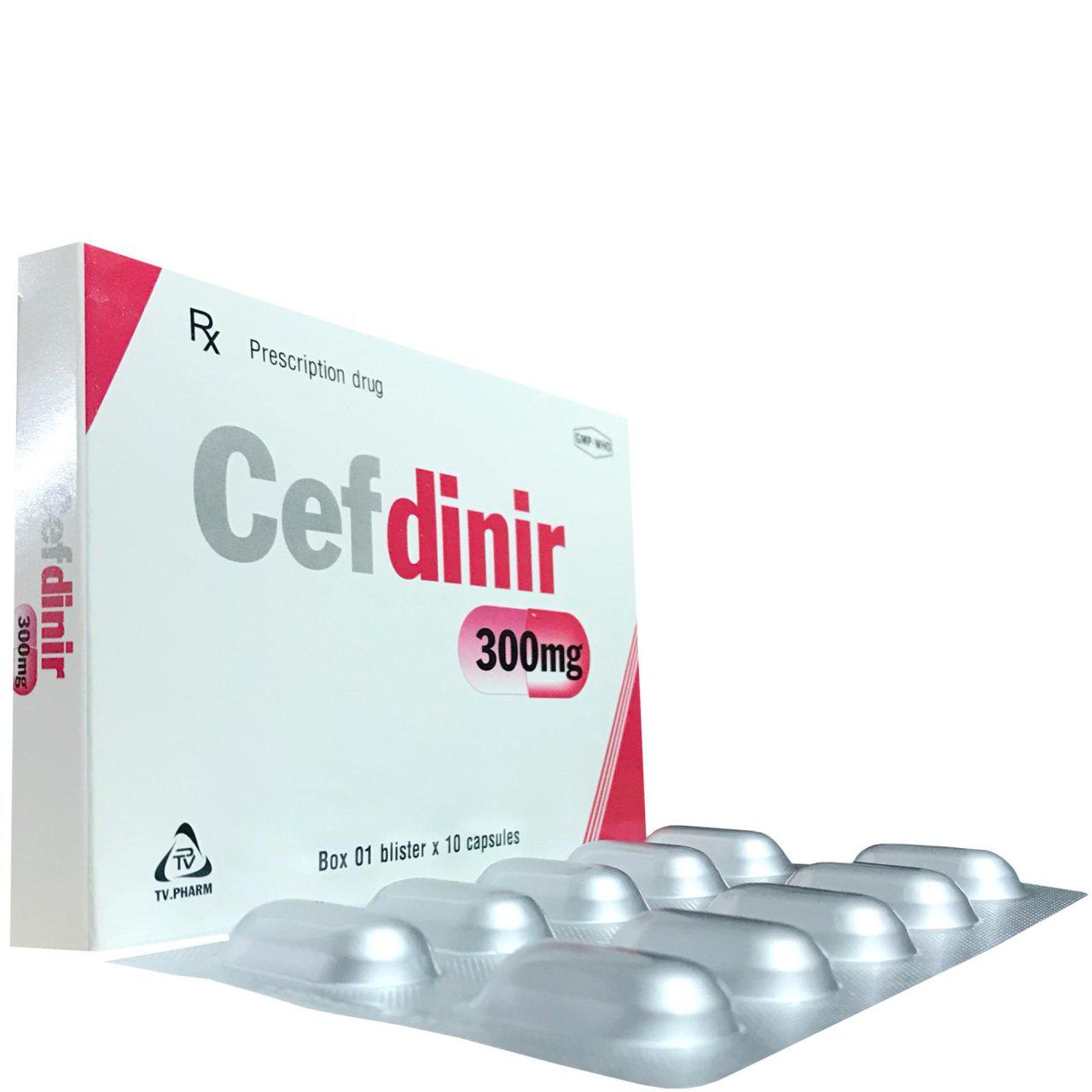 Cefdinir 300mg TV.Pharm (H/10v)