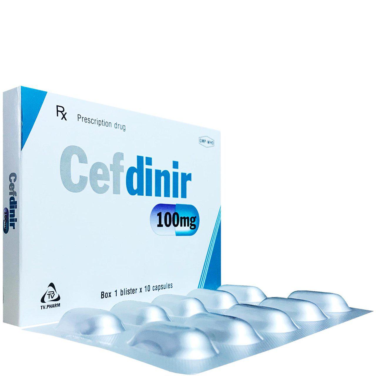 Cefdinir 100 TV.Pharm (H/10v)